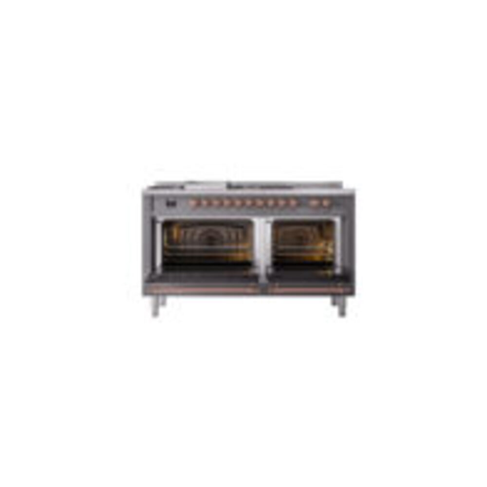 ILVE_UN60FSNMPMGP_Nostalgie_II_60"_Dual_Fuel_Range_oven_door_opened