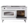ILVE_UN60FSNMPRACLP_Nostalgie_II_60"_Dual_Fuel_Range_side_oven_door_opened