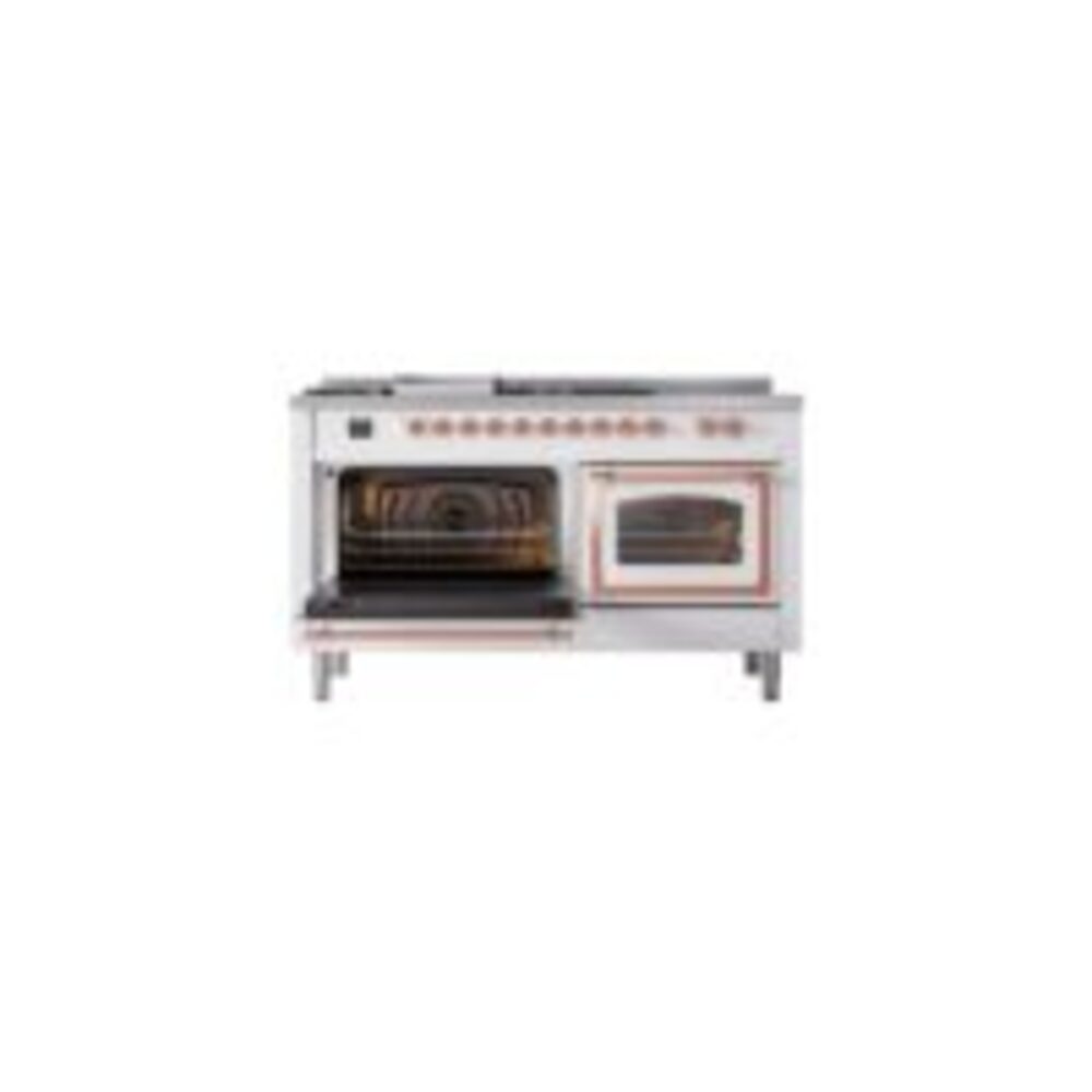 ILVE_UN60FSNMPRAP_Nostalgie_II_60"_Dual_Fuel_Range_main_oven_door_opened