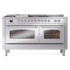 ILVE_UN60FSNMPSSC_Nostalgie_II_60"_Dual_Fuel_Range_front_view
