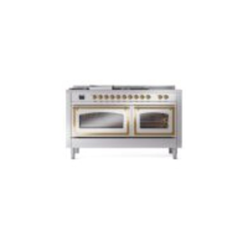ILVE_UN60FSNMPSSGLP_Nostalgie_II_60"_Dual_Fuel_Range_front_view