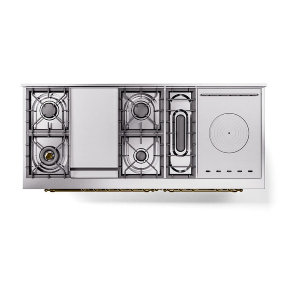 ILVE_UN60FSNMPSSGLP_Nostalgie_II_60"_Dual_Fuel_Range_top_view