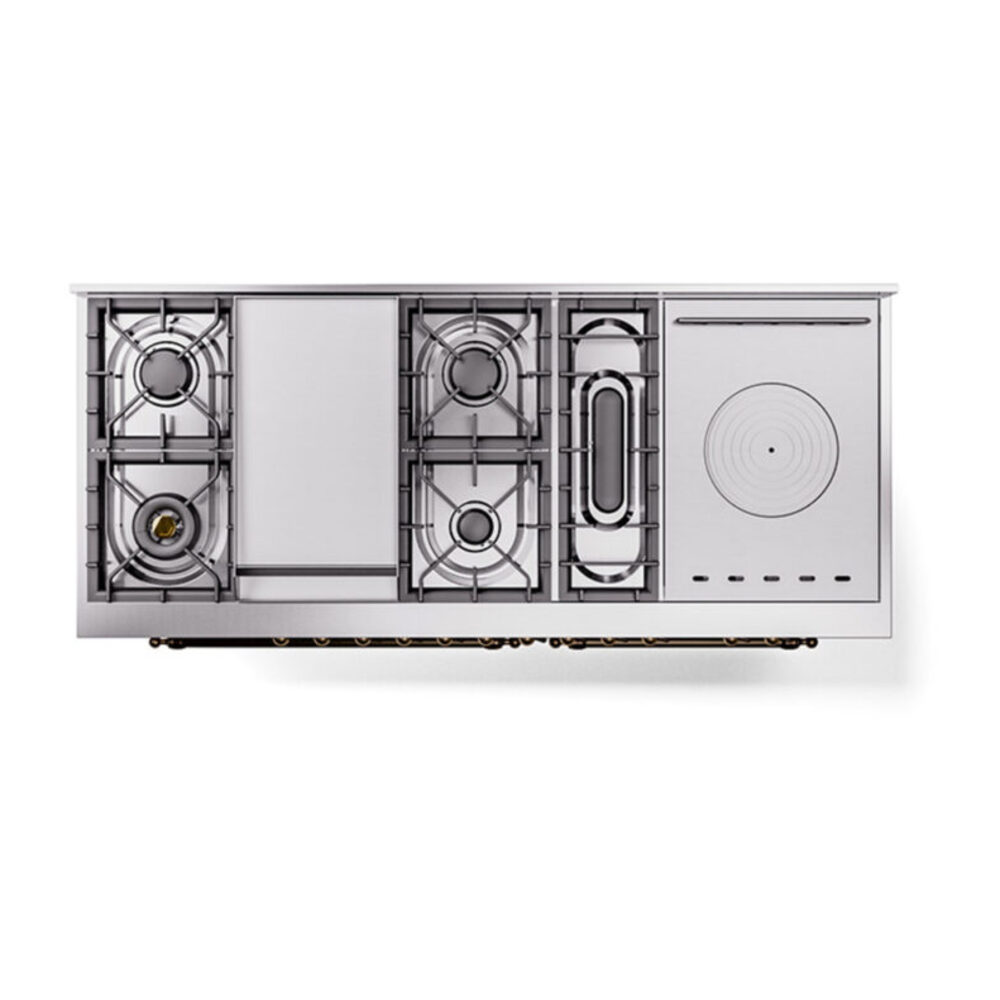 ILVE_UN60FSQNMPAWB_Nostalgie_II_60"_Dual_Fuel_Range_top_view