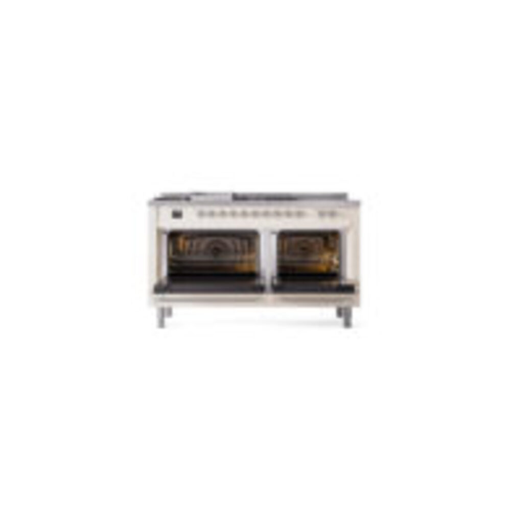 ILVE_UN60FSQNMPAWCLP_Nostalgie_II_60"_Dual_Fuel_Range_oven_door_opened