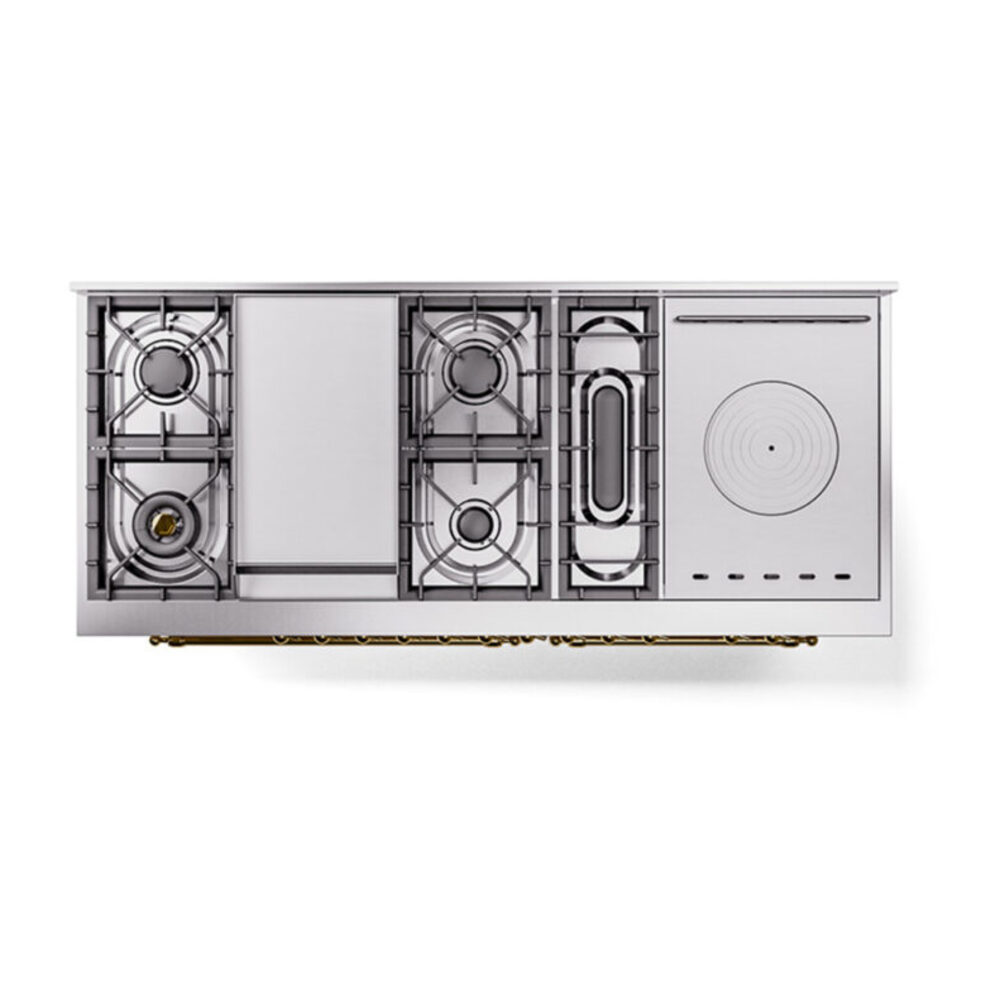 ILVE_UN60FSQNMPAWG_Nostalgie_II_60"_Dual_Fuel_Range_top_view