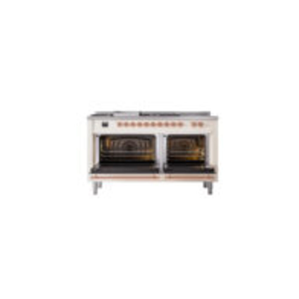 ILVE_UN60FSQNMPAWP_Nostalgie_II_60"_Dual_Fuel_Range_oven_door_opened