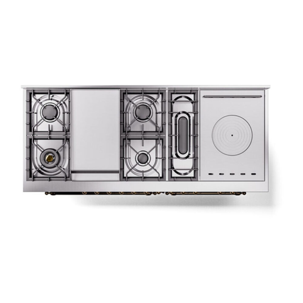 ILVE_UN60FSQNMPBUB_Nostalgie_II_60"_Dual_Fuel_Range_top_view