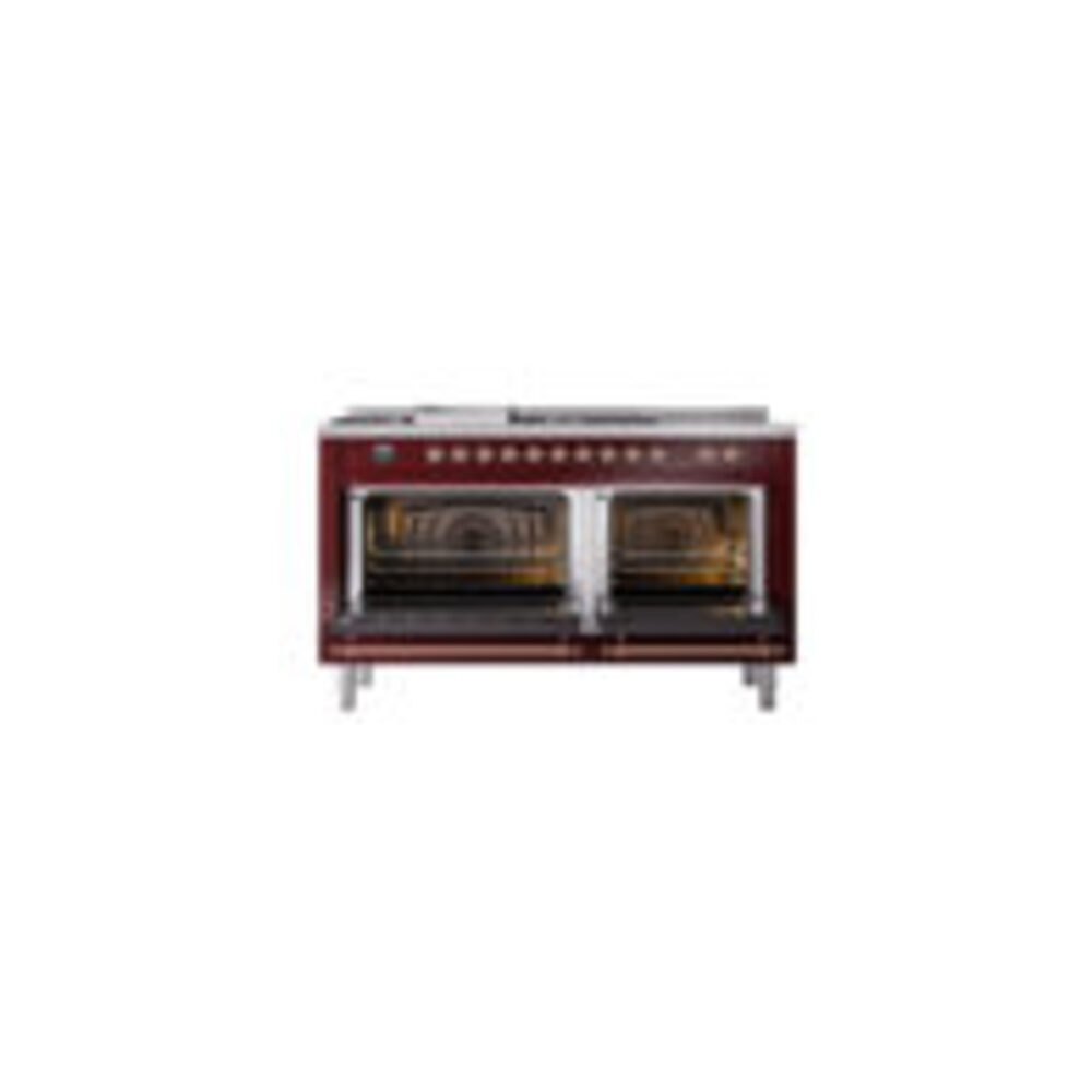 ILVE_UN60FSQNMPBUPLP_Nostalgie_II_60"_Dual_Fuel_Range_oven_door_opened