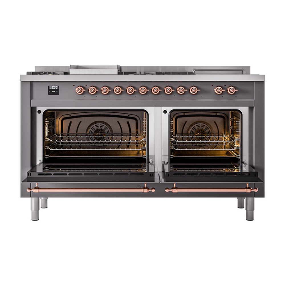 ILVE_UN60FSQNMPMGP_Nostalgie_II_60"_Dual_Fuel_Range_oven_door_opened
