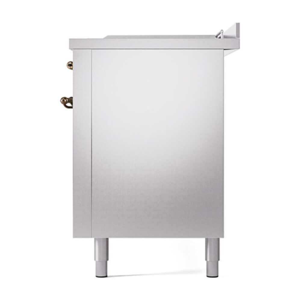 ILVE UN60F Nostalgie II Noblesse 60" Dual Fuel Range ILVE_UN60FSQNMPSSB_Nostalgie_II_Right_Angle