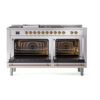 ILVE_UN60FSQNMPSSGLP_Nostalgie_II_60"_Dual_Fuel_Range_oven_door_opened