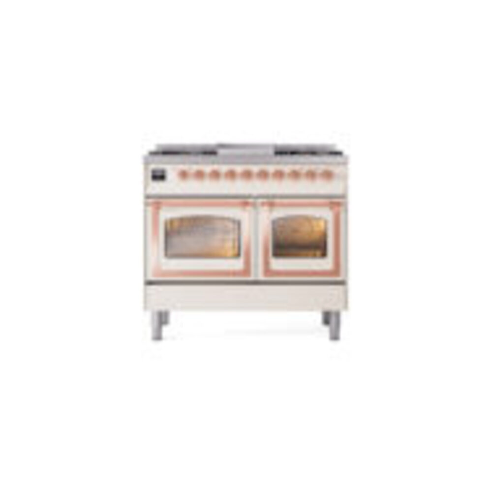 ILVE_UND40FNMPAWPLP_Nostalgie_II_40"_Dual_Fuel_Range_front_view