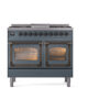 ILVE_UND40FNMPBGB_Nostalgie_II_40"_Dual_Fuel_Range_front_view
