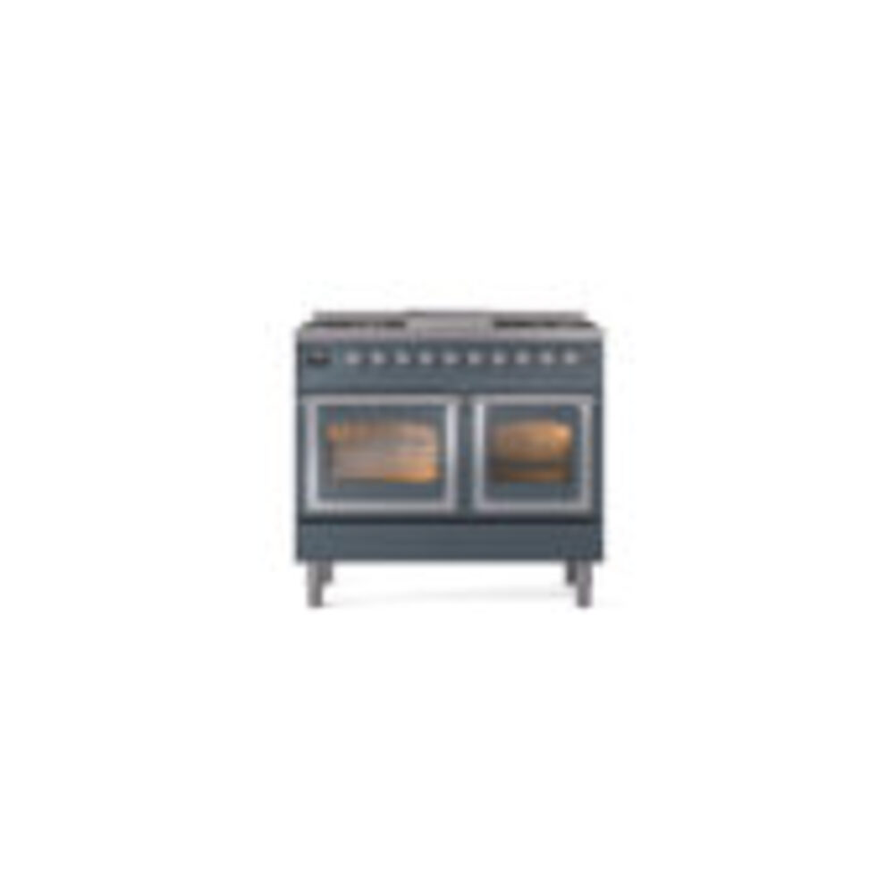 ILVE_UND40FNMPBGC_Nostalgie_II_40"_Dual_Fuel_Range_front_view
