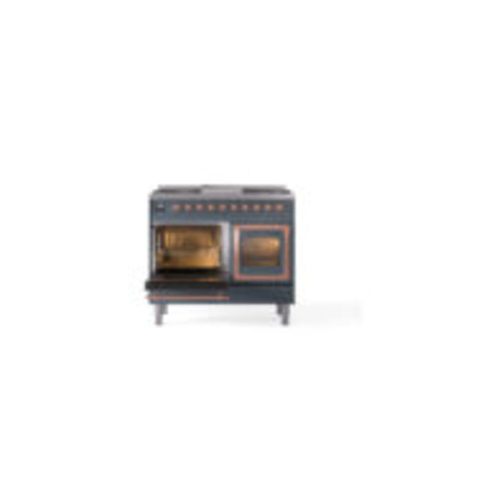 ILVE_UND40FNMPBGP_Nostalgie_II_40"_Dual_Fuel_Range_main_oven_door_opened
