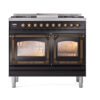 ILVE_UND40FNMPBKBLP_Nostalgie_II_40"_Dual_Fuel_Range_front_view