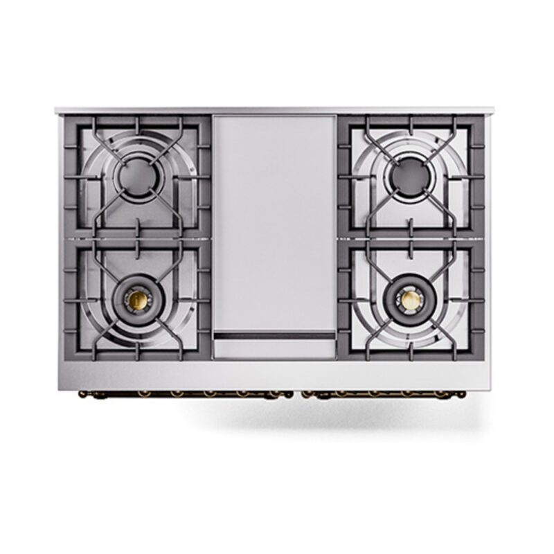 ILVE_UND40FNMPBKBLP_Nostalgie_II_40"_Dual_Fuel_Range_top_view