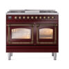 ILVE_UND40FNMPBUB_Nostalgie_II_40"_Dual_Fuel_Range_front_view