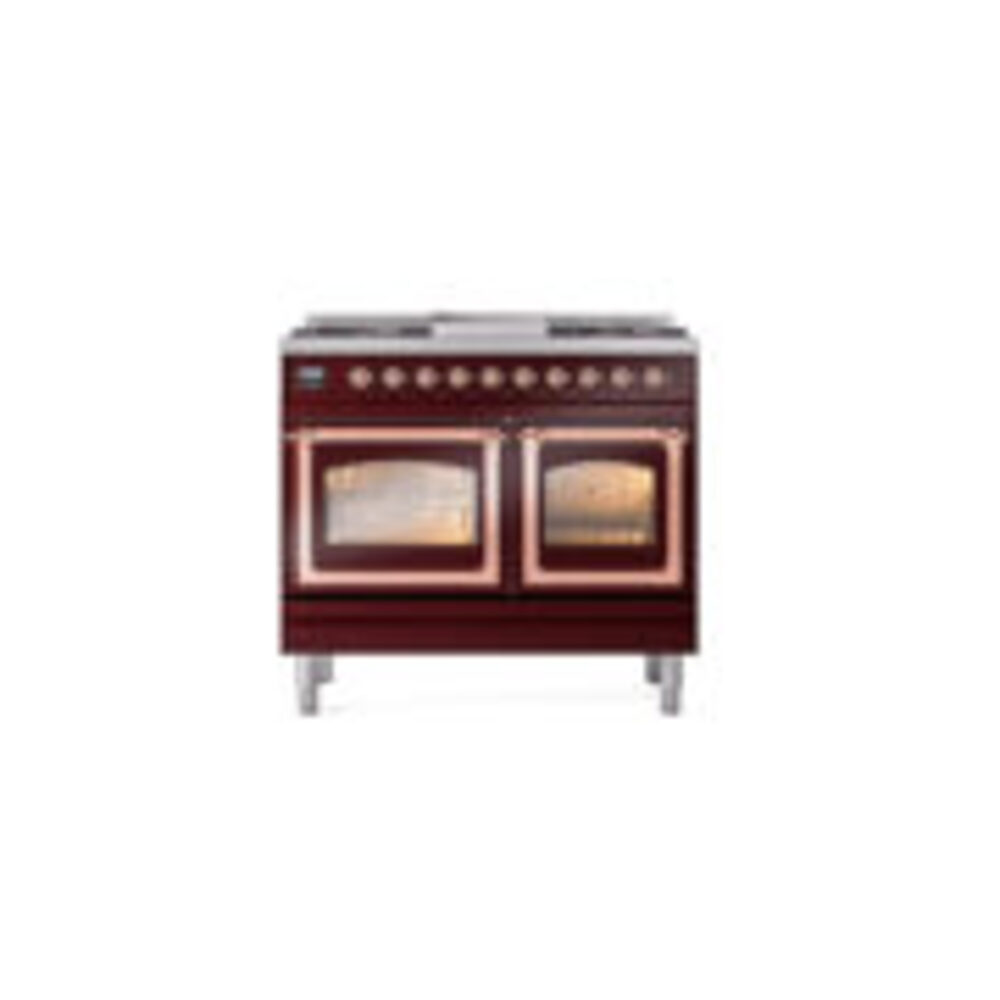 ILVE_UND40FNMPBUP_Nostalgie_II_40"_Dual_Fuel_Range_front_view