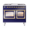 ILVE_UND40FNMPMBGLP_Nostalgie_II_40"_Dual_Fuel_Range_front_view