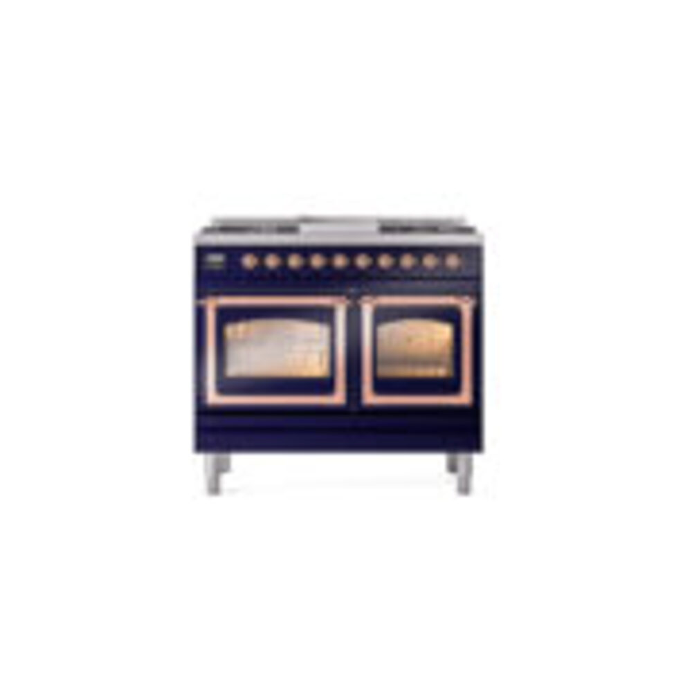 ILVE_UND40FNMPMBP_Nostalgie_II_40"_Dual_Fuel_Range_front_view