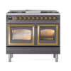 ILVE_UND40FNMPMGG_Nostalgie_II_40"_Dual_Fuel_Range_front_view