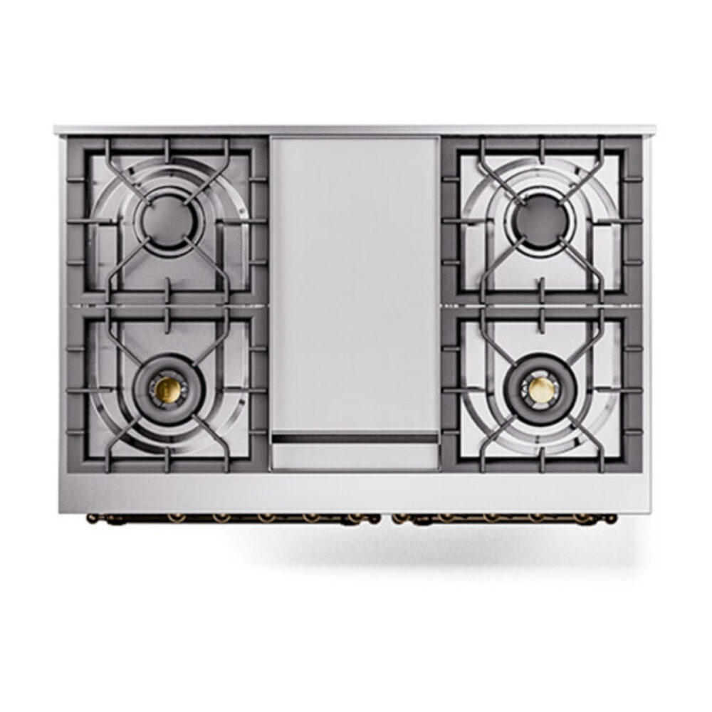 ILVE_UND40FNMPSSBLP_Nostalgie_II_40"_Dual_Fuel_Range_top_view