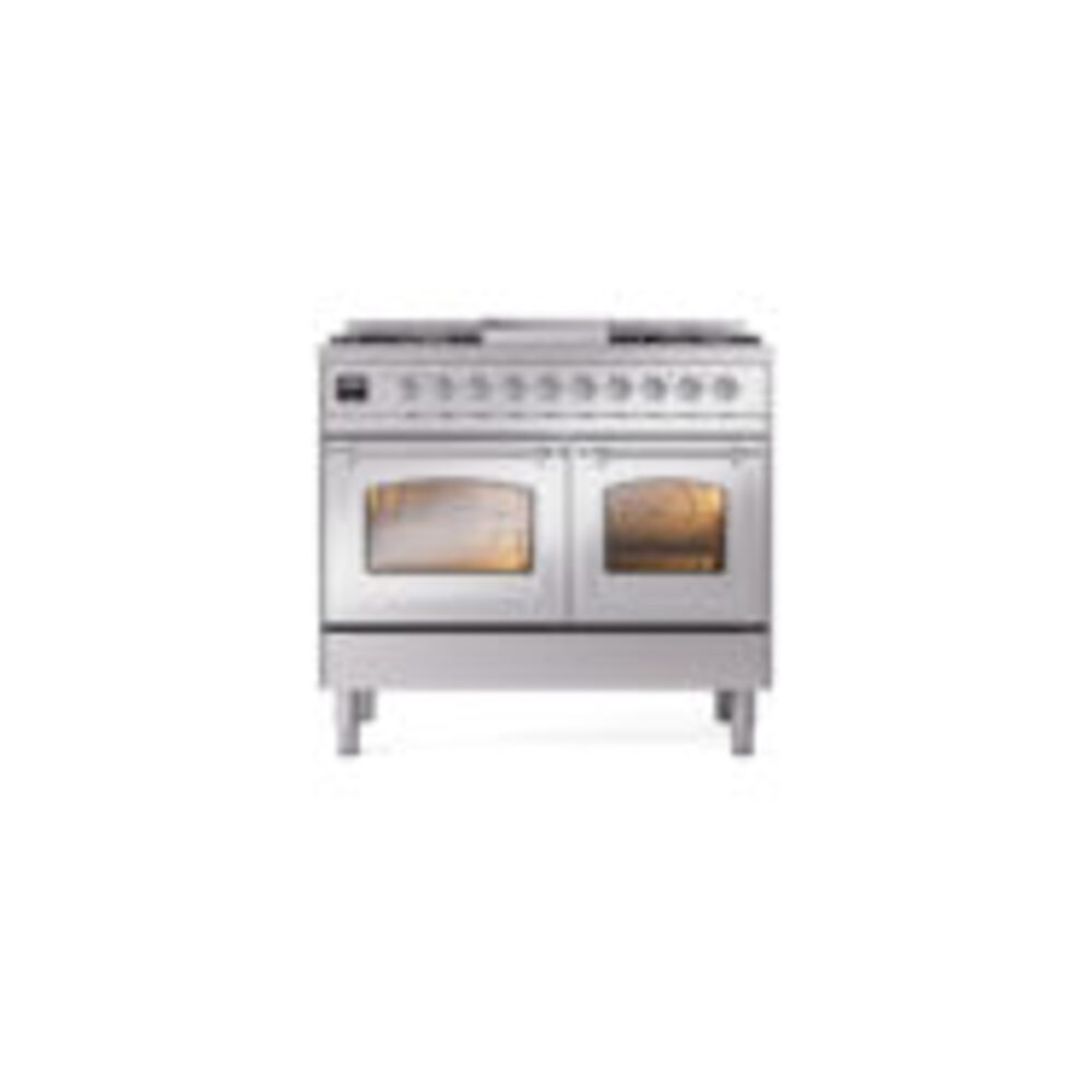 ILVE_UND40FNMPSSC_Nostalgie_II_40"_Dual_Fuel_Range_front_view