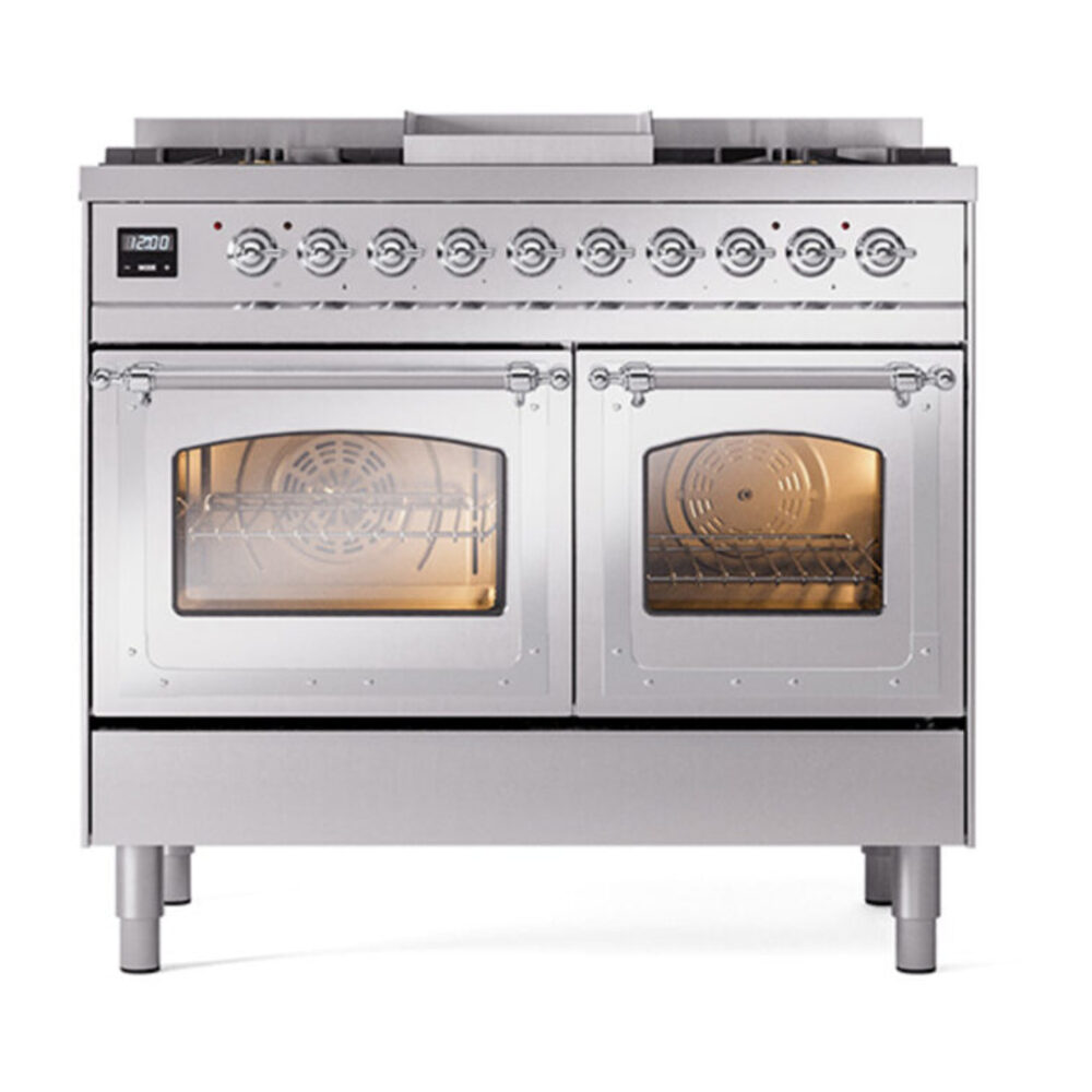 ILVE_UND40FNMPSSC_Nostalgie_II_40"_Dual_Fuel_Range_front_view
