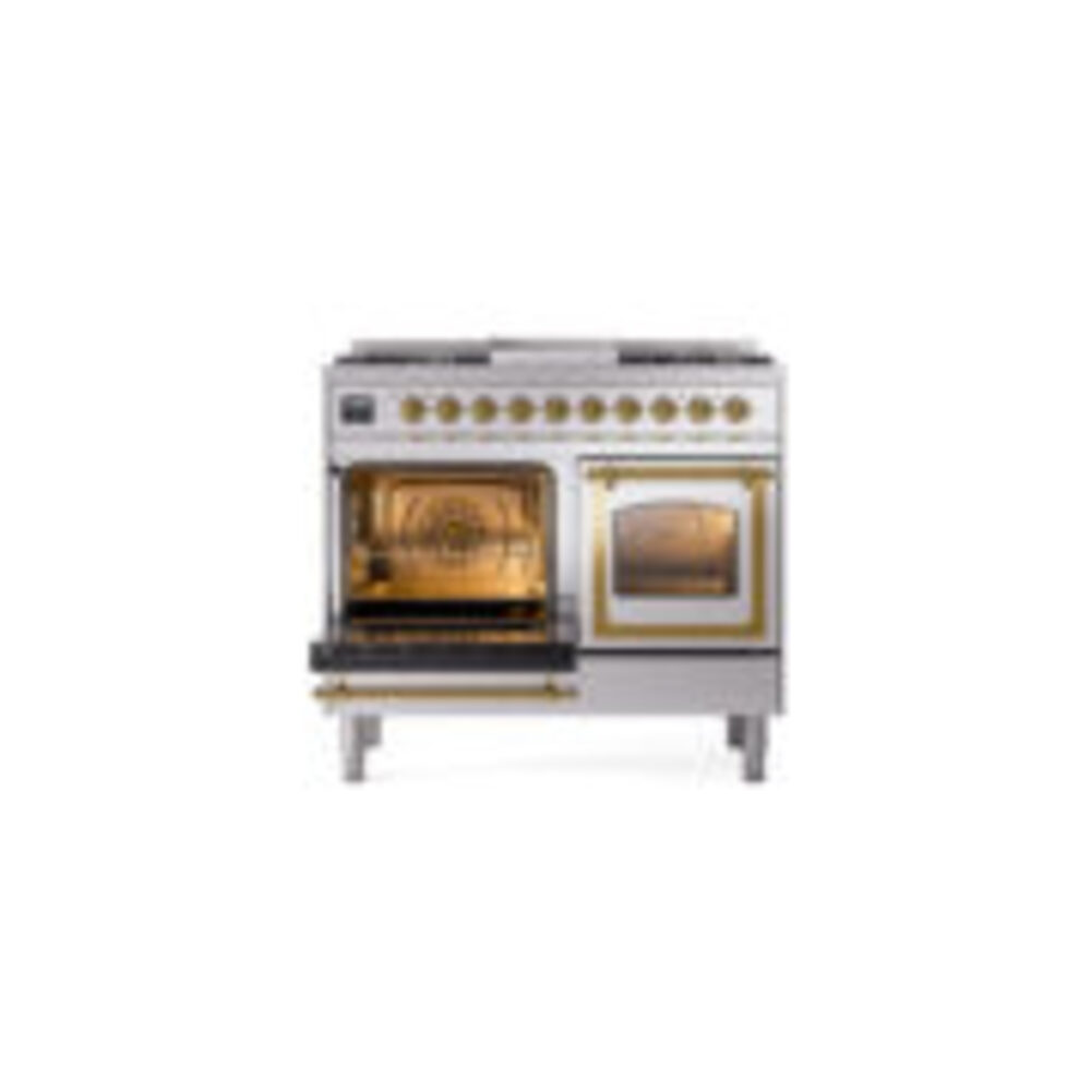 ILVE_UND40FNMPSSGLP_Nostalgie_II_40"_Dual_Fuel_Range_main_oven_door_opened