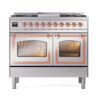 ILVE_UND40FNMPSSPLP_Nostalgie_II_40"_Dual_Fuel_Range_front_view