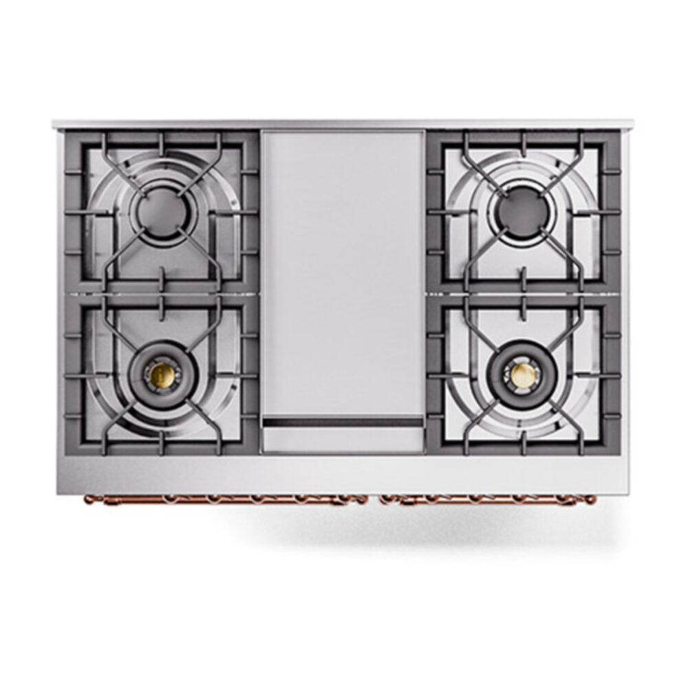 ILVE_UND40FNMPSSP_Nostalgie_II_40"_Dual_Fuel_Range_top_view