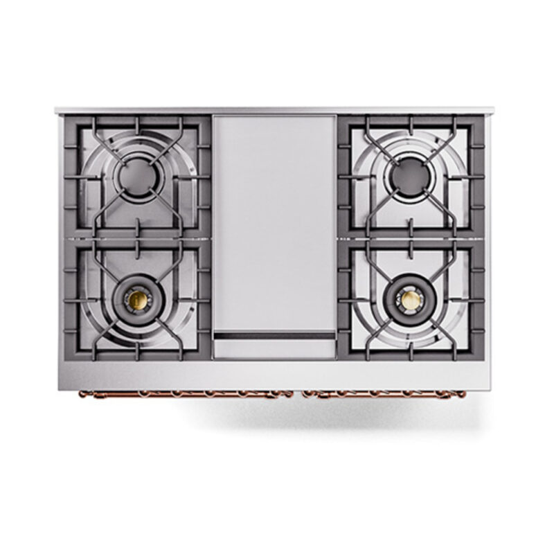 ILVE_UND40FQNMPBKPLP_Nostalgie_II_40"_Dual_Fuel_Range_top_view