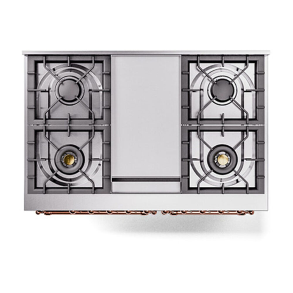 ILVE_UND40FQNMPEGPLP_Nostalgie_II_40"_Dual_Fuel_Range_top_view