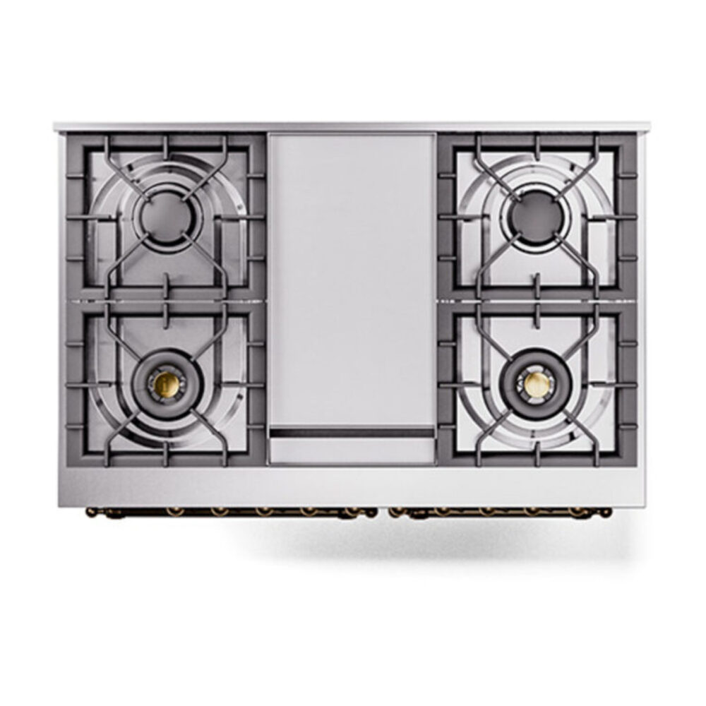 ILVE_UND40FQNMPMBBLP_Nostalgie_II_40"_Dual_Fuel_Range_top_view
