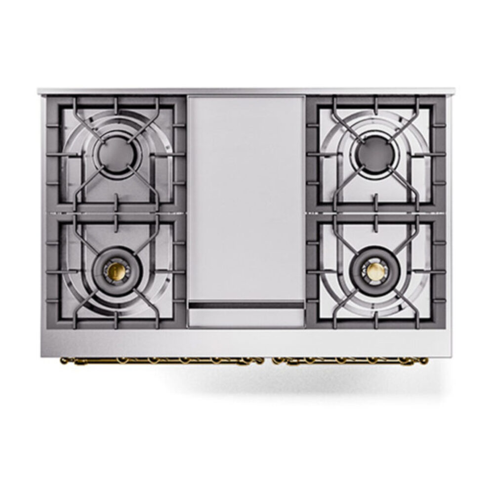 ILVE_UND40FQNMPSSGLP_Nostalgie_II_40"_Dual_Fuel_Range_top_view