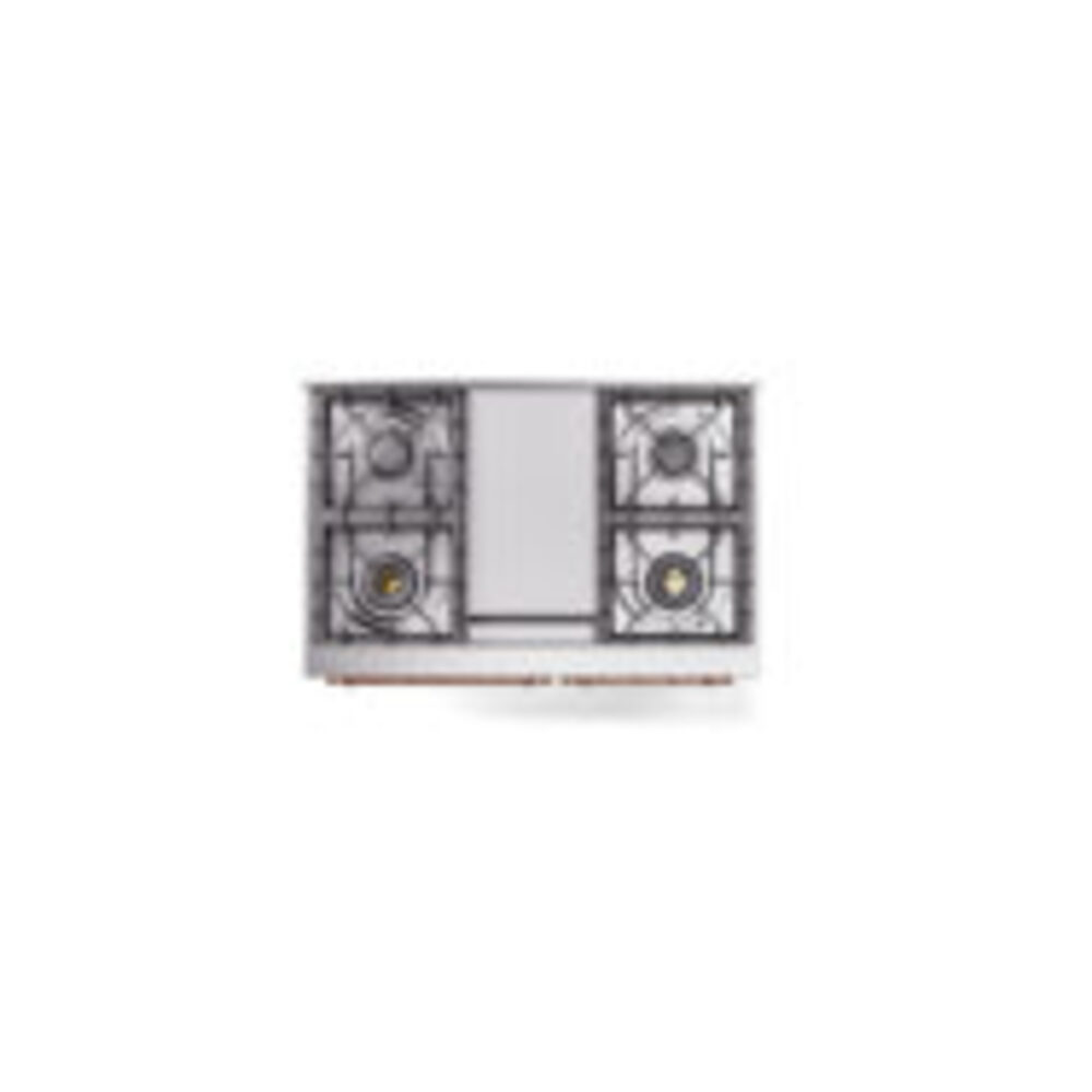 ILVE_UND40FQNMPWHPLP_Nostalgie_II_40"_Dual_Fuel_Range_top_view