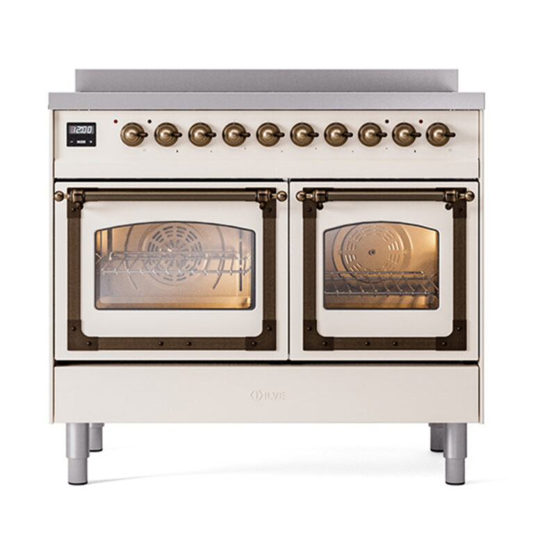ILVE_UNDI406NMPAWB_Nostalgie_II_60"_Dual_Fuel_Range_front_view