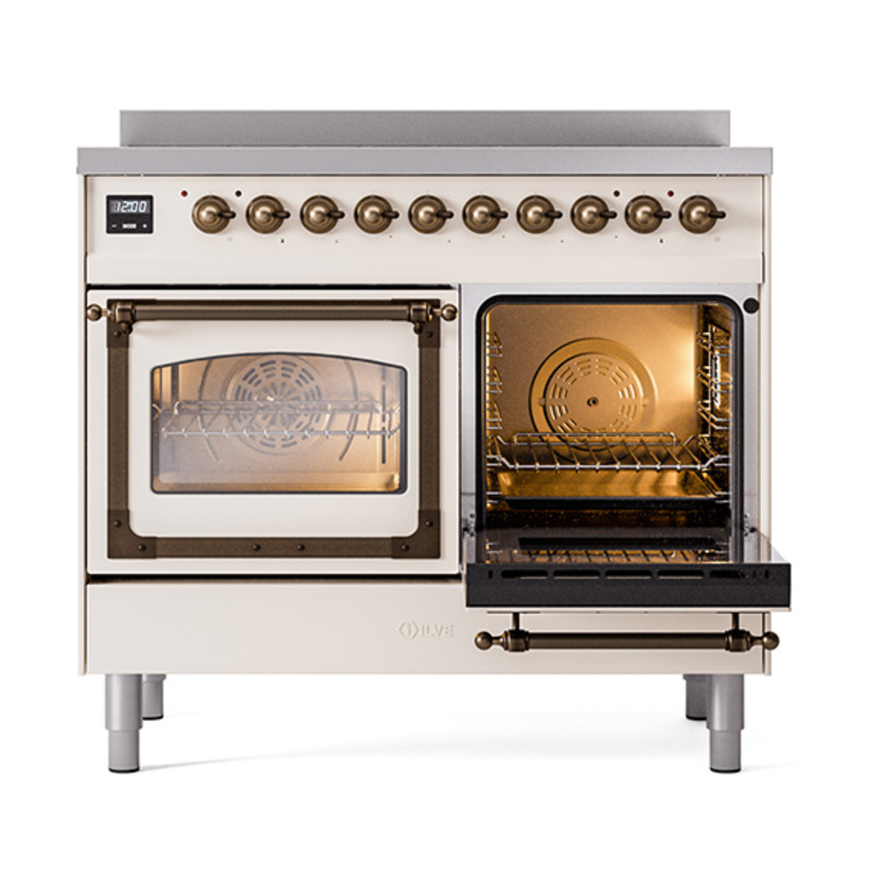 ILVE_UNDI406NMPAWB_Nostalgie_II_60"_Dual_Fuel_Range_side_oven_door_opened