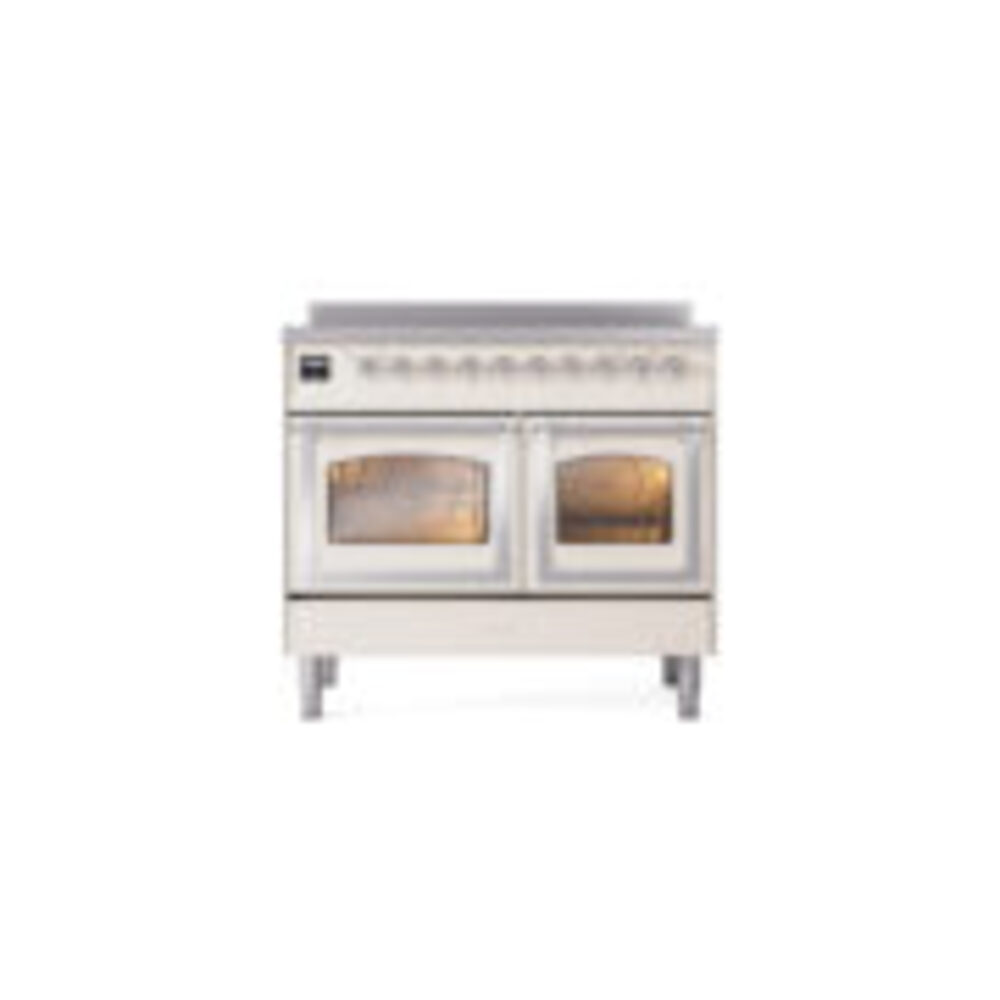 ILVE_UNDI406NMPAWC_Nostalgie_II_60"_Dual_Fuel_Range_front_view