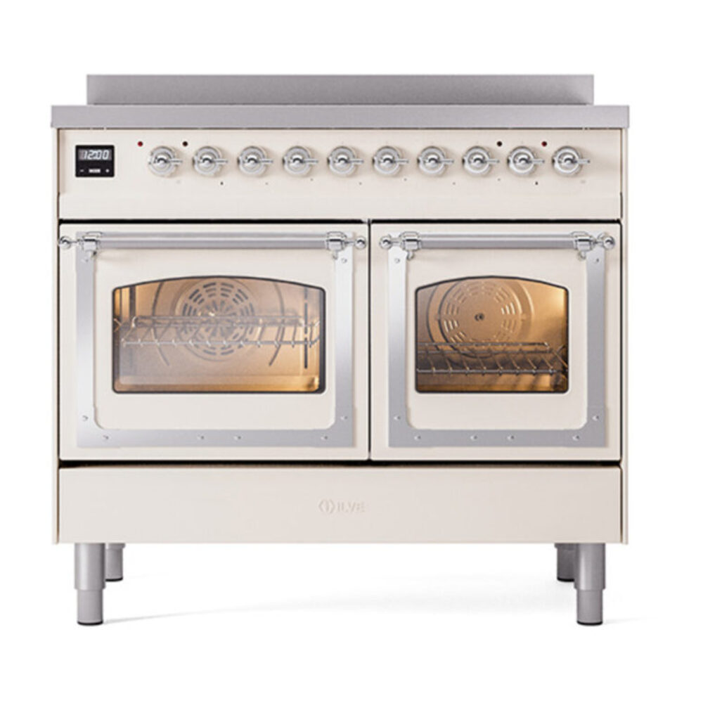 ILVE_UNDI406NMPAWC_Nostalgie_II_60"_Dual_Fuel_Range_front_view