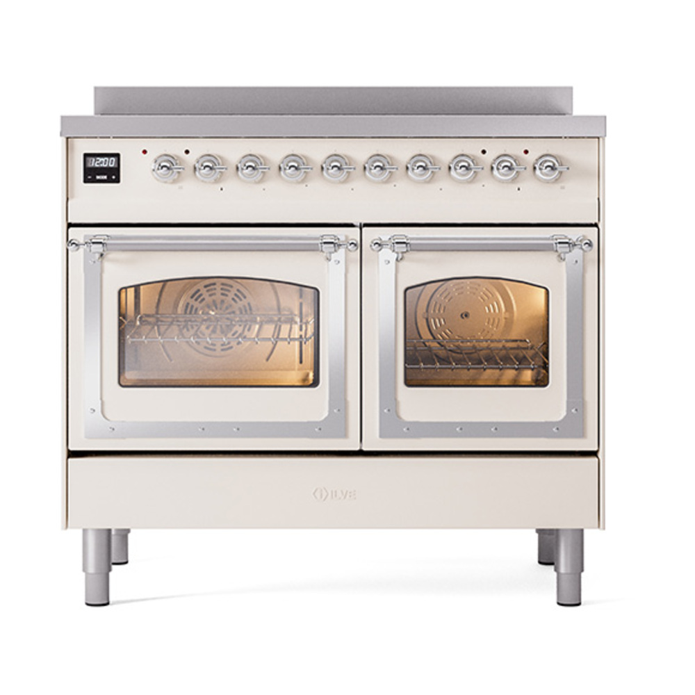 ILVE_UNDI406NMPAWC_Nostalgie_II_60"_Dual_Fuel_Range_front_view