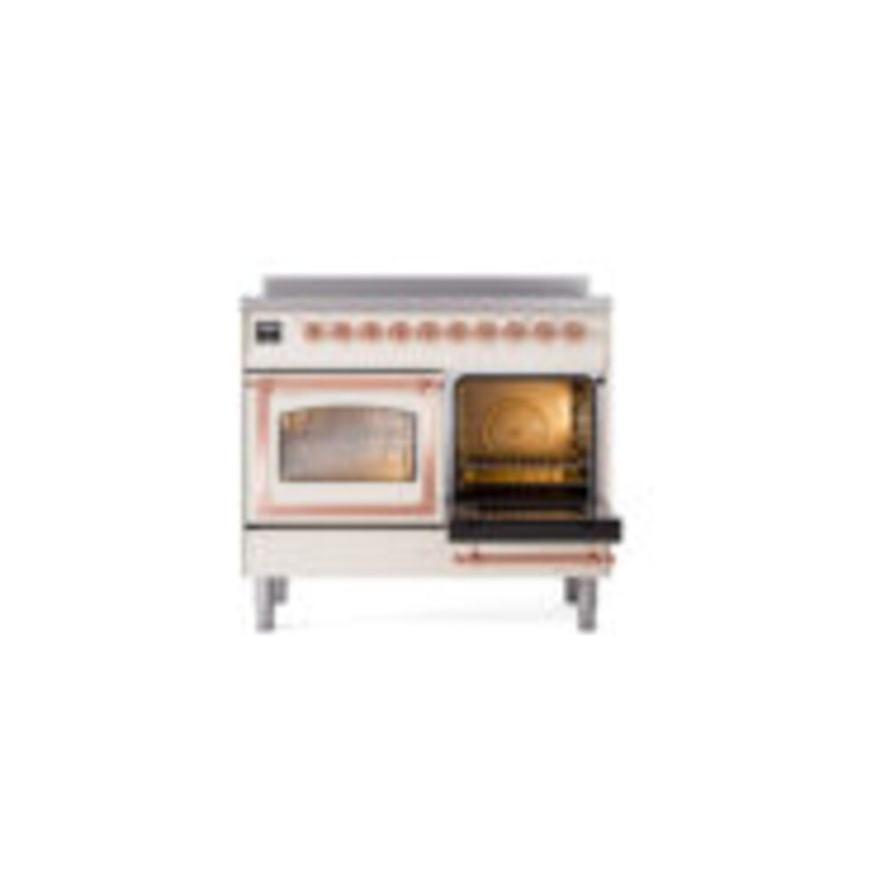ILVE_UNDI406NMPAWP_Nostalgie_II_60"_Dual_Fuel_Range_side_oven_door_opened