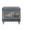 ILVE_UNDI406NMPBGC_Nostalgie_II_60"_Dual_Fuel_Range_front_view