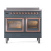 ILVE_UNDI406NMPBGP_Nostalgie_II_60"_Dual_Fuel_Range_front_view