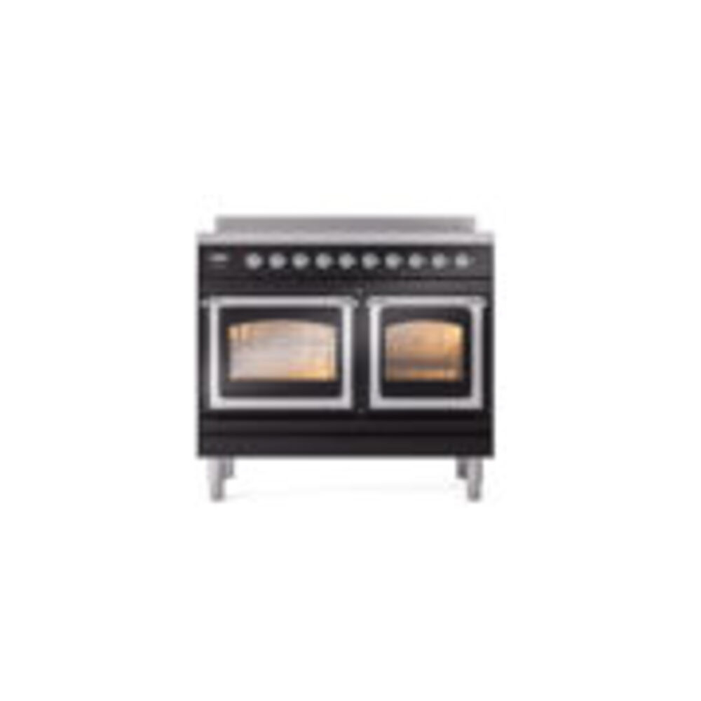 ILVE_UNDI406NMPBKC_Nostalgie_II_60"_Dual_Fuel_Range_front_view