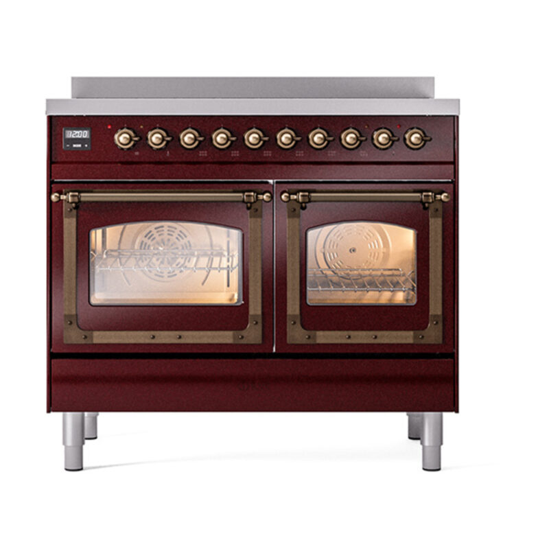 ILVE_UNDI406NMPBUB_Nostalgie_II_60"_Dual_Fuel_Range_front_view