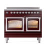 ILVE_UNDI406NMPBUC_Nostalgie_II_60"_Dual_Fuel_Range_front_view