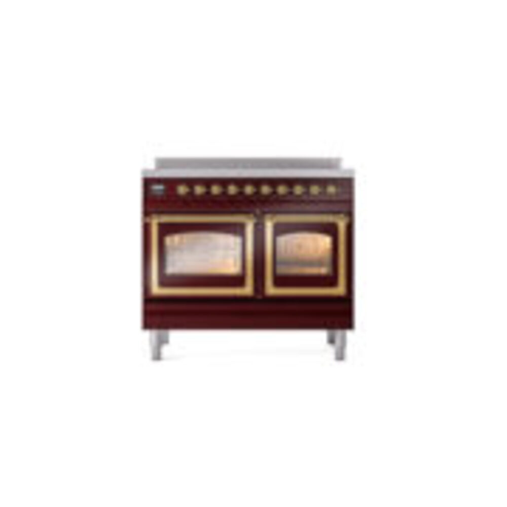 ILVE_UNDI406NMPBUG_Nostalgie_II_60"_Dual_Fuel_Range_front_view