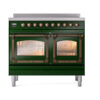 ILVE_UNDI406NMPEGB_Nostalgie_II_60"_Dual_Fuel_Range_front_view